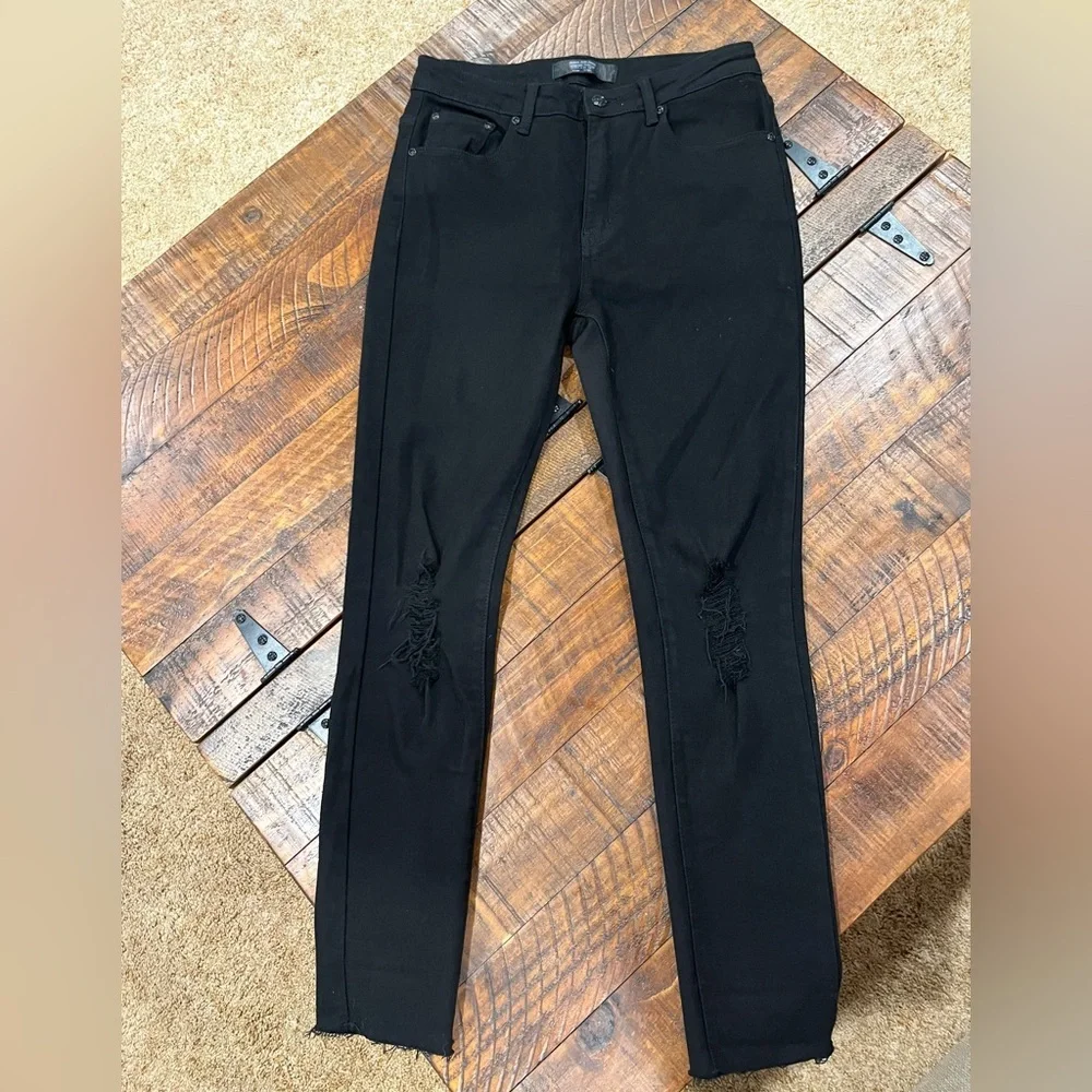 Monkey Ride Black Skinny Jeans - Picture 1 of 4